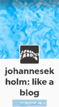 Mobile Screenshot of johannesekholm.com